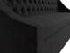 Миниатюра изображения товара Скамья кухонная мягкая Лига Диванов Мерлин 203 / 101132 (велюр, черный)