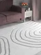 Миниатюра изображения товара Ковер PIXEL Rabbit Carving PX4002-STAN-CREAM-GREY (2x2.9)