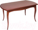 Миниатюра изображения товара Обеденный стол ТехКомПро Азалия 1400 (бук/тон Вишня)