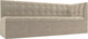 Миниатюра изображения товара Скамья кухонная мягкая Лига Диванов Бриз 209 / 100378 правый (вельвет, бежевый)
