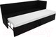 Миниатюра изображения товара Скамья кухонная мягкая Лига Диванов Бриз 209 / 100382 правый (вельвет, черный)
