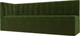 Миниатюра изображения товара Скамья кухонная мягкая Лига Диванов Бриз 209 / 100379 левый (вельвет, зеленый)