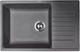 Миниатюра изображения товара Мойка кухонная ZORG Dello 78 (черный опал)