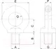 Миниатюра изображения товара Болт ЕКТ М8 DIN580 / CV012644 (20шт)