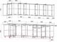 Миниатюра изображения товара Кухонный гарнитур Интерлиния Мила Лайт 1.2x3.0 (дуб молочный/дуб венге/опал светлый)