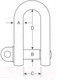 Миниатюра изображения товара Скоба такелажная ЕКТ М5 B007875