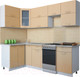 Миниатюра изображения товара Кухонный гарнитур Интерлиния Мила Gloss 50-12x24 (капучино глянец)