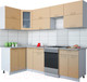 Миниатюра изображения товара Кухонный гарнитур Интерлиния Мила Gloss 50-12x25 (капучино глянец)