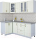 Миниатюра изображения товара Кухонный гарнитур Интерлиния Мила Крафт 1.2x2.0 (дуб снежный)