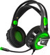 Миниатюра изображения товара Наушники-гарнитура Crown CMGH-3002 (черный/зеленый)