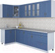 Миниатюра изображения товара Кухонный гарнитур Интерлиния Мила Крафт 1.2x2.8 (дуб лазурный)