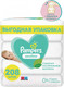 Миниатюра изображения товара Влажные салфетки детские Pampers Sensitive (4x52шт)