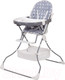 Миниатюра изображения товара Стульчик для кормления Polini Kids 252 Звезды (серый/белый)