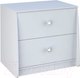 Миниатюра изображения товара Комод Polini Kids Simple 4100 с 2 ящиками (белый)