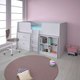 Миниатюра изображения товара Комод Polini Kids Simple 4100 с 2 ящиками (белый)