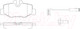 Миниатюра изображения товара Тормозные колодки TRW GDB1601
