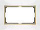Миниатюра изображения товара Рамка для выключателей и розеток Werkel WL03-Frame-01-DBL / a035260 (белый/золото)