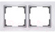 Миниатюра изображения товара Рамка для выключателей и розеток Werkel WL03-Frame-02 / a028881 (белый)