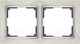 Миниатюра изображения товара Рамка для выключателей и розеток Werkel WL03-Frame-02 / a028901 (слоновая кость)