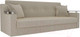 Миниатюра изображения товара Диван Лига Диванов Сенатор / 100614 (микровельвет, бежевый)