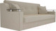 Миниатюра изображения товара Диван Лига Диванов Сенатор / 100614 (микровельвет, бежевый)