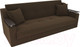 Миниатюра изображения товара Диван Лига Диванов Сенатор / 100617 (микровельвет, коричневый)