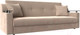Миниатюра изображения товара Диван Лига Диванов Сенатор / 100619 (велюр MR, бежевый)