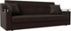 Миниатюра изображения товара Диван Лига Диванов Сенатор / 100631 (экокожа, коричневый)