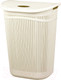 Миниатюра изображения товара Корзина для белья Idea Вязание / М2613 (55л, белый)