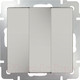Миниатюра изображения товара Выключатель Werkel WL06-SW-3G / a033751 (серебряный)