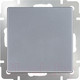 Миниатюра изображения товара Выключатель Werkel WL06-SW-1G-C / a033769 (серебряный)