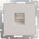 Миниатюра изображения товара Розетка Werkel WL03-RJ-11 / a028895 (слоновая кость)
