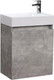 Миниатюра изображения товара Тумба под умывальник Belux Темпо НП 50 (31, бетон чикаго/светло-серый)