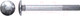 Миниатюра изображения товара Болт Starfix Мебельный М6x80 DIN 603 / SMV1-91843-5 (5кг, с квадратом)