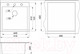 Миниатюра изображения товара Мойка кухонная GRANULA GR-5102 (черный)