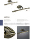 Миниатюра изображения товара Подсветка для картин и зеркал Arte Lamp Napoli A6312AP-1AB