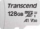 Миниатюра изображения товара Карта памяти Transcend microSDXC 128GB UHS-I V30 (TS128GUSD300S)