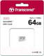 Миниатюра изображения товара Карта памяти Transcend microSDXC 64GB UHS-I V30 (TS64GUSD300S)
