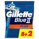 Миниатюра изображения товара Набор бритвенных станков Gillette Blue II Plus одноразовые (10шт)