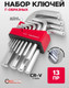 Миниатюра изображения товара Набор ключей ForceKraft FK-5137