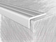Миниатюра изображения товара Профиль декоративный КТМ-2000 3418-01 Н 1.35м (серебристый)