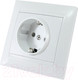 Миниатюра изображения товара Розетка TDM Лама SQ1815-0011 (белый)