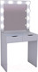 Миниатюра изображения товара Туалетный столик с зеркалом Мир Мебели SV-01WL с подсветкой