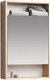 Миниатюра изображения товара Шкаф с зеркалом для ванной Aqwella Сити 50 / SIT0405DB