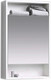 Миниатюра изображения товара Шкаф с зеркалом для ванной Aqwella Сити 50 / SIT0405DK