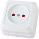 Миниатюра изображения товара Розетка TDM Ладога SQ1801-0059 (белый)