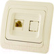Миниатюра изображения товара Розетка TDM Валдай SQ1804-0113 (слоновая кость)