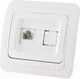 Миниатюра изображения товара Розетка TDM Валдай SQ1804-0013 (белый)