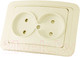 Миниатюра изображения товара Розетка TDM Валдай SQ1804-0125 (слоновая кость)