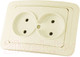 Миниатюра изображения товара Розетка TDM Валдай SQ1804-0109 (слоновая кость)